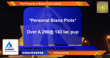Residential Plot for Sale in Bahria Town, Lahore - (BP-70247)