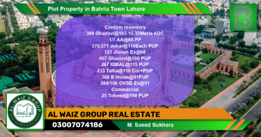 Commercial Plot for Sale in Bahria Town, Lahore - (BP-70273)