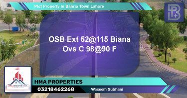 Residential Plot for Sale in Bahria Town, Lahore - (BP-70281)