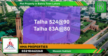 Residential Plot for Sale in Bahria Town, Lahore - (BP-70282)