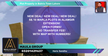Residential Plot for Sale in Bahria Town, Lahore - (BP-70292)