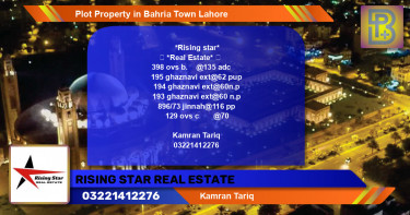 Residential Plot for Sale in Bahria Town, Lahore - (BP-70332)