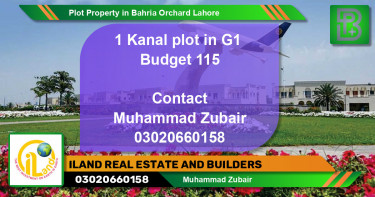 Residential Plot for Sale in Bahria Orchard, Lahore - (BP-70363)