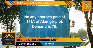 Residential Plot for Sale in Bahria Town, Lahore - (BP-70393)