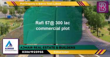 Commercial Plot for Sale in Bahria Town, Lahore - (BP-70486)
