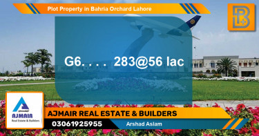 Residential Plot for Sale in Bahria Orchard, Lahore - (BP-70487)