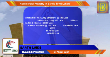 Commercial Property for Sale in Bahria Town, Lahore - (BP-70492)