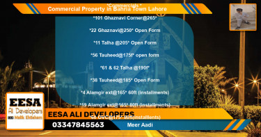 Commercial Property for Sale in Bahria Town, Lahore - (BP-70495)