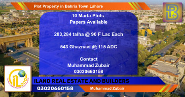 Residential Plot for Sale in Bahria Town, Lahore - (BP-70546)