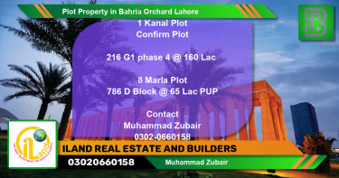 Residential Plot for Sale in Bahria Orchard, Lahore - (BP-70553)
