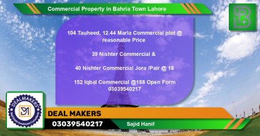Commercial Property for Sale in Bahria Town, Lahore - (BP-70563)