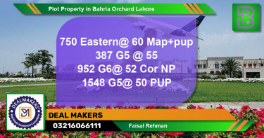 Residential Plot for Sale in Bahria Orchard, Lahore - (BP-70592)