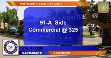 Commercial Plot for Sale in Bahria Town, Lahore - (BP-70600)