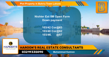 Residential Plot for Sale in Bahria Town, Lahore - (BP-70624)