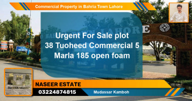 Commercial Property for Sale in Bahria Town, Lahore - (BP-70635)
