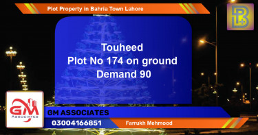 Residential Plot for Sale in Bahria Town, Lahore - (BP-70644)