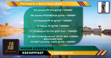 Residential Plot for Sale in Bahria Town, Lahore - (BP-70711)