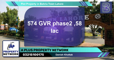 Residential Plot for Sale in Bahria Town, Lahore - (BP-70717)