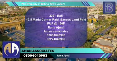 Residential Plot for Sale in Bahria Town, Lahore - (BP-70724)