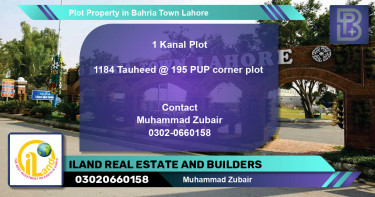 Residential Plot for Sale in Bahria Town, Lahore - (BP-70849)