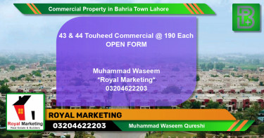 Commercial Property for Sale in Bahria Town, Lahore - (BP-70869)