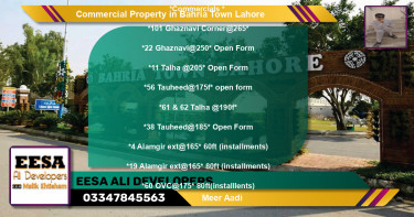 Commercial Property for Sale in Bahria Town, Lahore - (BP-70887)