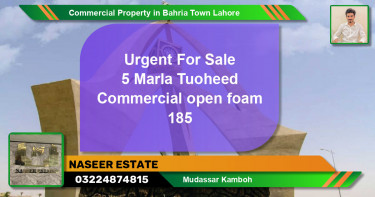 Commercial Property for Sale in Bahria Town, Lahore - (BP-70910)
