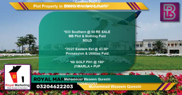 Residential Plot for Sale in Bahria Orchard, Lahore - (BP-70979)