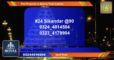 Residential Plot for Sale in Bahria Town, Lahore - (BP-70984)