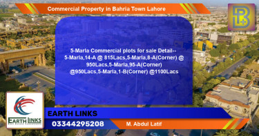 Commercial Property for Sale in Bahria Town, Lahore - (BP-71015)