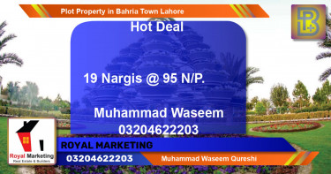 Residential Plot for Sale in Bahria Town, Lahore - (BP-71059)