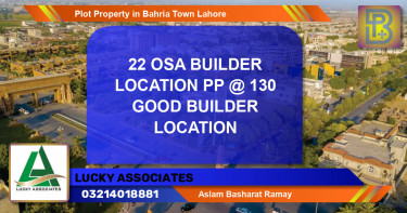 Residential Plot for Sale in Bahria Town, Lahore - (BP-71067)