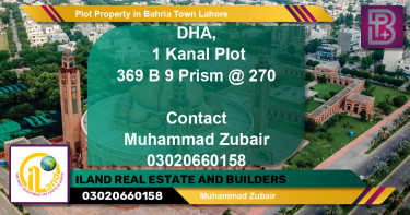 Residential Plot for Sale in Bahria Town, Lahore - (BP-71068)