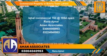 Commercial Property for Sale in Bahria Town, Lahore - (BP-71070)
