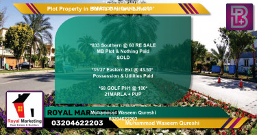 Residential Plot for Sale in Bahria Orchard, Lahore - (BP-71086)