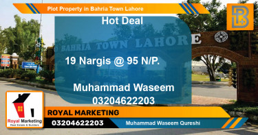 Residential Plot for Sale in Bahria Town, Lahore - (BP-71117)