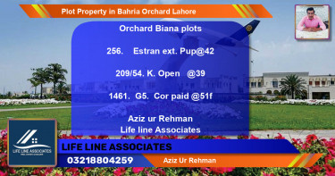 Residential Plot for Sale in Bahria Orchard, Lahore - (BP-71186)