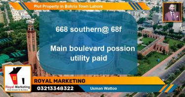 Residential Plot for Sale in Bahria Town, Lahore - (BP-71189)