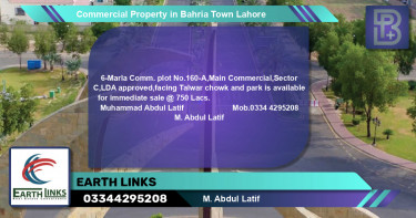 Commercial Property for Sale in Bahria Town, Lahore - (BP-71217)