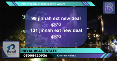 Residential Plot for Sale in Bahria Town, Lahore - (BP-71240)