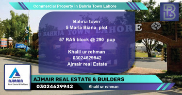 Commercial Property for Sale in Bahria Town, Lahore - (BP-71253)