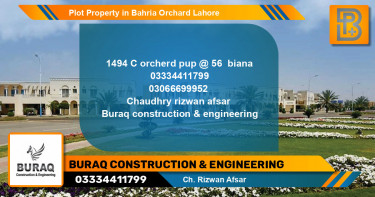 Residential Plot for Sale in Bahria Orchard, Lahore - (BP-71259)