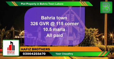 Residential Plot for Sale in Bahria Town, Lahore - (BP-71264)