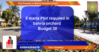 Residential Plot for Sale in Bahria Orchard, Lahore - (BP-71265)