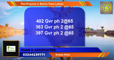 Residential Plot for Sale in Bahria Town, Lahore - (BP-71299)