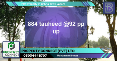 Residential Plot for Sale in Bahria Town, Lahore - (BP-71306)