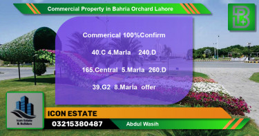 Commercial Property for Sale in Bahria Orchard, Lahore - (BP-71442)