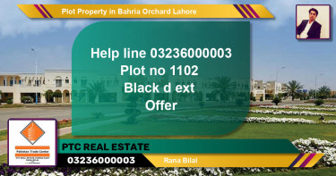 Residential Plot for Sale in Bahria Orchard, Lahore - (BP-71443)