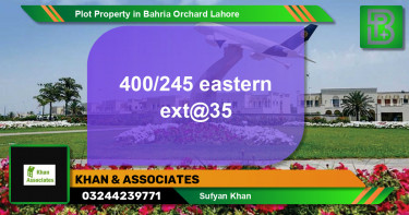 Residential Plot for Sale in Bahria Orchard, Lahore - (BP-71444)
