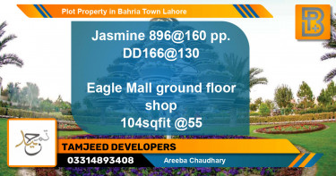 Residential Plot for Sale in Bahria Town, Lahore - (BP-71482)